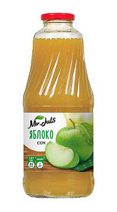 Сок Mr.Juls яблочный 1л