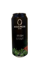 Пиво Magnum, Irish stout темное нефильтрованное непастеризованное неосветленное 4,7% 0,45л