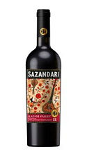 Вино Sazandari, Алазанская долина красное полусладкое 12% 0,75л
