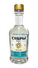 Водка Сябры Чистая 40% 0,2л