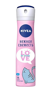 Дезодорант Nivea Love Нежная свежесть женский спрей 150мл
