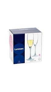 Набор бокалов Luminarc Сигнатюр для шампанского 170мл 6шт