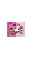 Шоколад Ritter Sport молочный Duo Яркая смородина и Нежная малина 218г