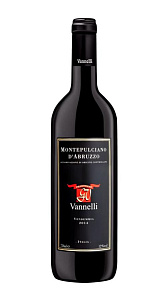 Вино Vannelli Montepulciano d'Abruzzo DOC красное сухое 12% 0,75л