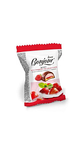 Десерт Konti Bonjour клубника со сливками 29г