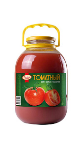 Сок Честная цена томатный с мякотью 3л
