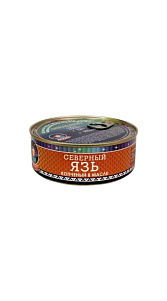  Язь Ямалик Северный копченый в масле 240г