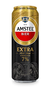 Пиво Amstel Extra светлое 7.0% 0.43л