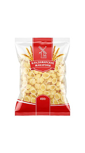 Макаронные изделия Владимирские макароны Ракушки 400г