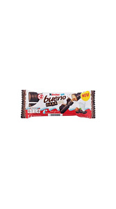Вафли Kinder Bueno в темном шоколаде 43г