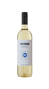 Вино Woow, Chardonnay белое сухое 12% 0,75л
