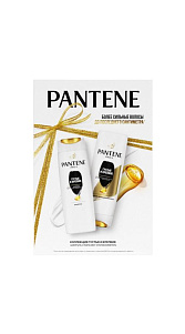 Подарочный набор Pantene Шампунь+Бальзам Густые и крепкие 600г