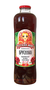 Морс Баринофф Русский морс Брусника 1л
