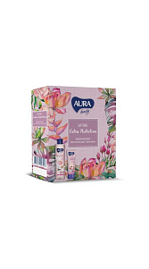 Подарочный набор Aura Extra Nutrition Крем-гель для душа 250мл+Крем для рук 75мл 