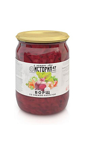 Борщ История со свежей капустой 500г
