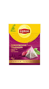 Чай черный Lipton Поволжские традиции 20пак