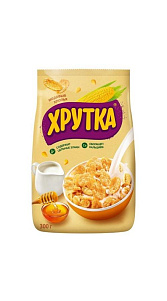 Готовый завтрак Хрутка медовые хлопья 300г