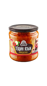 Закуска овощная Семилукская трапеза Тёщин язык 460г