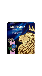 Чай черный Richard Royal Thyme & Rosemary 100пак