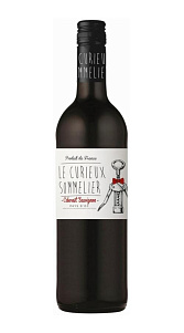 Вино Le Curieux Sommelier Совиньон красное сух 13% 0.75л