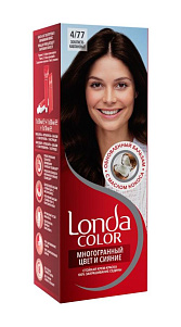 Крем-краска для волос Londa color Золотисто-каштановый № 4/77 