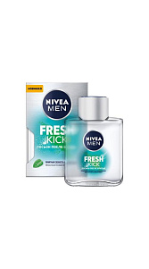 Лосьон после бритья Nivea Men Fresh Kick приятная свежесть с мятой 100мл
