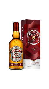 Виски Chivas Regal 12 years old  в подарочной упаковке 40% 0,75л.