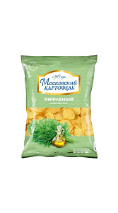 Чипсы картофельные Московский Картофель Душистый укроп рифленые 150г