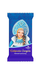 Шоколад темный Костромская Снегурочка 15г