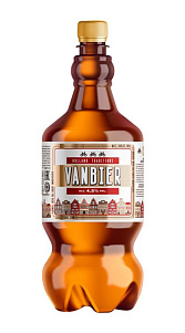 Пиво Vanbier светлое 4.5% 1.3л