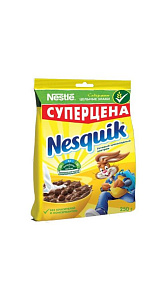 Готовый завтрак Nesquik шоколадные шарики 250г
