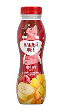 Йогурт питьевой Чудо Банан-Клубника-Манго 1.9% 260г