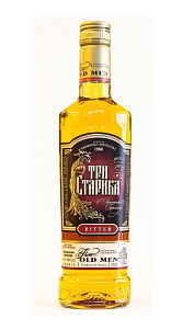 Настойка Три старика, горькая 38% 0.5л