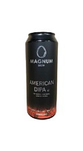 Пиво Magnum Brew American DIPA светлое нефильтрованное 8.3% 0.5л