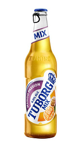 Пивной напиток Tuborg Манго-маракуя 6% 480мл
