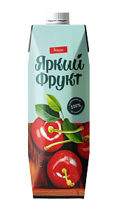 Сок Яркий Фрукт Вишня 1л