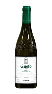 Вино Gusto Алиготе-Совиньон белое п/сл 12% 0.75л