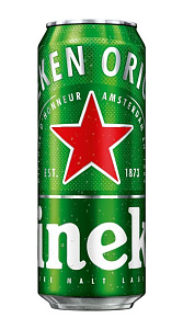 Пиво Heineken светлое 4.8% 0.43л