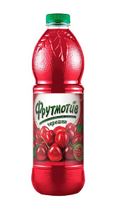Негазированный напиток Фрутмотив со вкусом черешни 1.5л