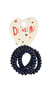 Резинка Decoreme Спиральная для волос 3шт