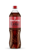 Лимонад Черноголовка Кола без сахара 1л