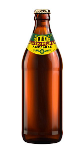 Пиво Лидское, Жигулевское Хмельное светлое пастеризованное 6,5% 0,5л