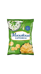 Чипсы Московский картофель лук и сметана 40г