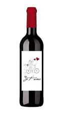 Вино Je t'aime красное сухое 10,5 % 0,75л