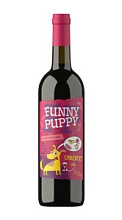 Вино Funny Puppy, Cabernet красное полусухое 13,5% 0,75л
