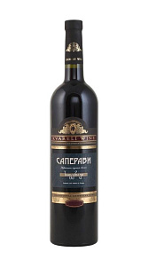 Вино Саперави красное сух. 10-12% 0.75л