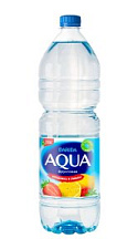 Вода Darida Aqua Фруктовая с ароматом клубники и лимона негазированная 1.5л