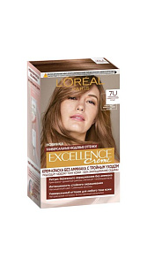 Краска для волос Loreal Excellence Nudes 7U Русый 268г