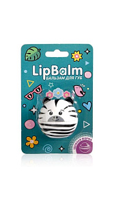 Бальзам для губ LipBalm Зебра с ароматом банана 6.5г