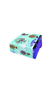 Подарочная коробка Magic Pack Яркие дирижабли 18х18х9.5см 